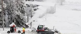 Med snön  i sikte