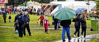 Kläder efter väder i folkpark