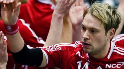 Hannes Öhman jublar i bortamatchen mot AIK