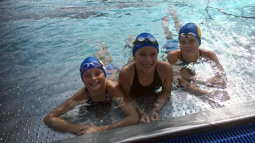 Trippelvinst. Ebba Rosenberg, Eline Finne och Olivia Budden tog de tre första platserna i Falun.