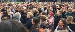 Direkt från Metoo-manifestationen