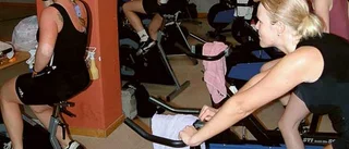 Vasaloppet - på cykel som står still i Hultsfred
