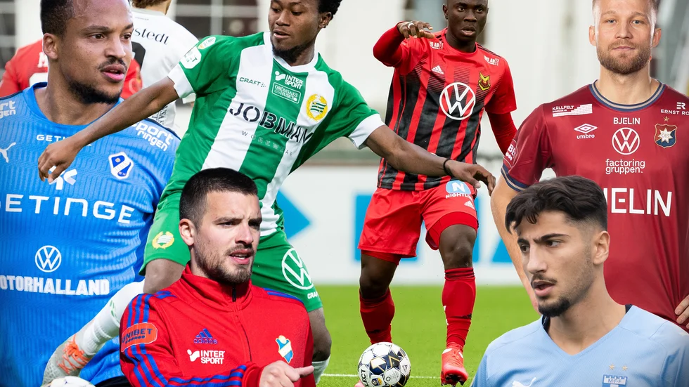 Marcus Olsson, Vladimir Rodic, Abdul-Halik Hudu, Jordan Attah Kadiri, Peter Gwargis och Nicklas Bärkroth hamnar alla på tidningens lista över Superettans bästa nyförvärv 2022.