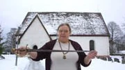 Karin Falk, ordförande i kyrkorådet i Valö, tycker det är bra att Valö och Forsmarks församlingar nu går ihop. På sätt och vis handlar det om en återgång till det gamla, ända fram till 1791 var det en och samma församling.