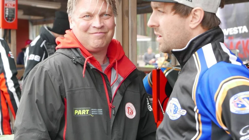 Mikael Teurnberg (t v).