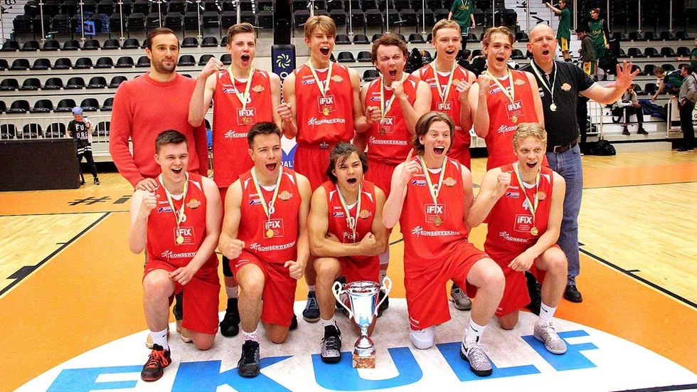 Segergänget. Uppsala Basket U17.
