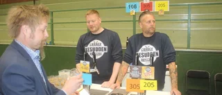 Besökare njöt av ölen och utsåg vinnare