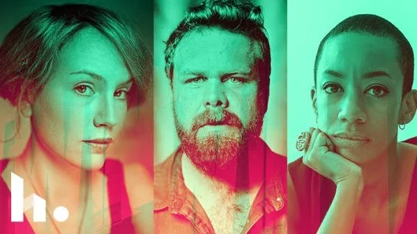 Sarah Riedel, Emil Svanängen (alias Loney Dear) och Elena Wolay.