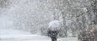Snöoväder på ingång – här utfärdas vädervarning