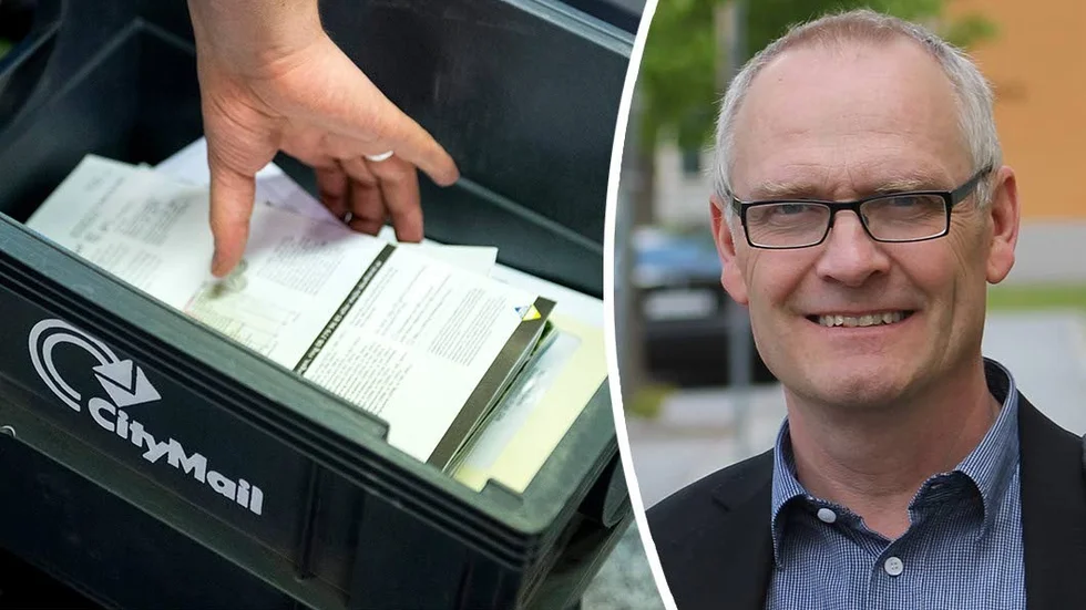 Mikael Gustafsson är en av flera som drabbats av fortsatt posthaveri. Han fick en bunt brev som var två veckor försenade.