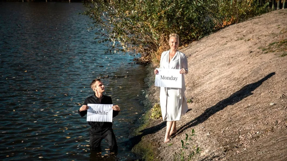 Henning Gillberg och Alexandra Davidsson står bakom initiativet White Monday.