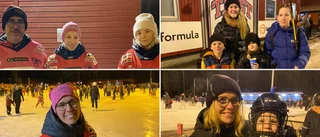 Succé för skridskodiscot i Gamleby: "Vi åker hit varje år"