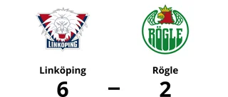 Seger för Linköping med 6-2 mot Rögle