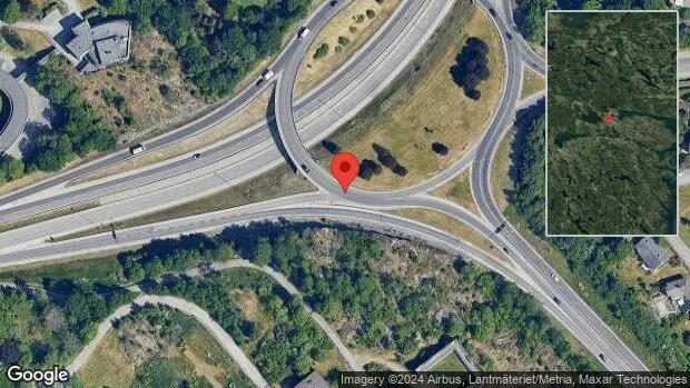 Stopp på Linköpingsvägen (E4.06) på grund av en trafikolycka