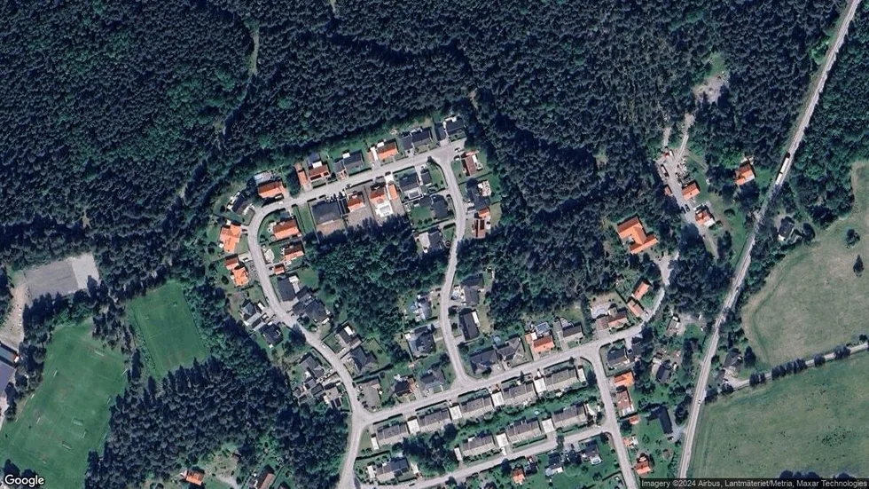 Området kring Tjädervägen 7