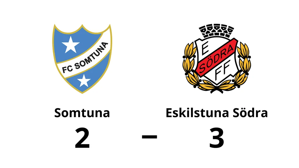 FC Somtuna U förlorade mot Eskilstuna Södra