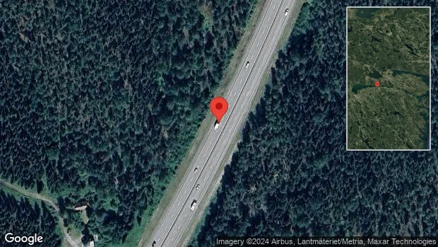 Singelolycka påverkar trafiken på E4 – stopp i ett körfält