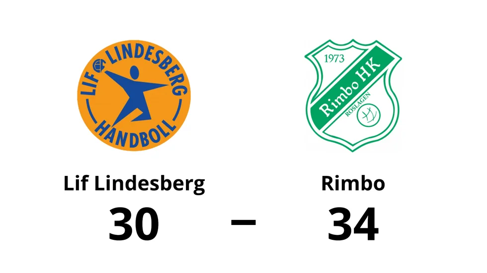 Lif Lindesberg förlorade mot Rimbo