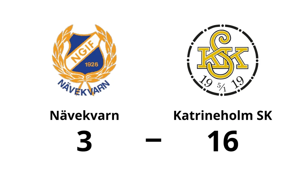 Nävekvarns GOIF förlorade mot Katrineholms SK FK Futsal