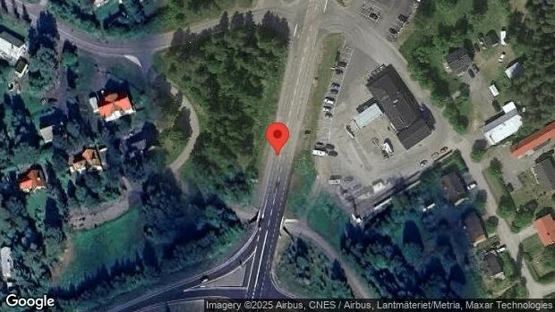 Stopp på E10 på grund av olycka med en personbil