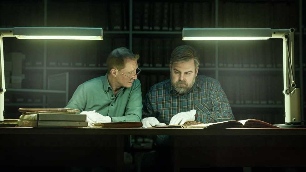 Peter Eggers och Mattias Nordkvist spelar huvudrollerna i miniserien "Genombrottet".
