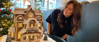 Matilda, 27, bygger spektakulära pepparkakshus: "Bästa hittills"