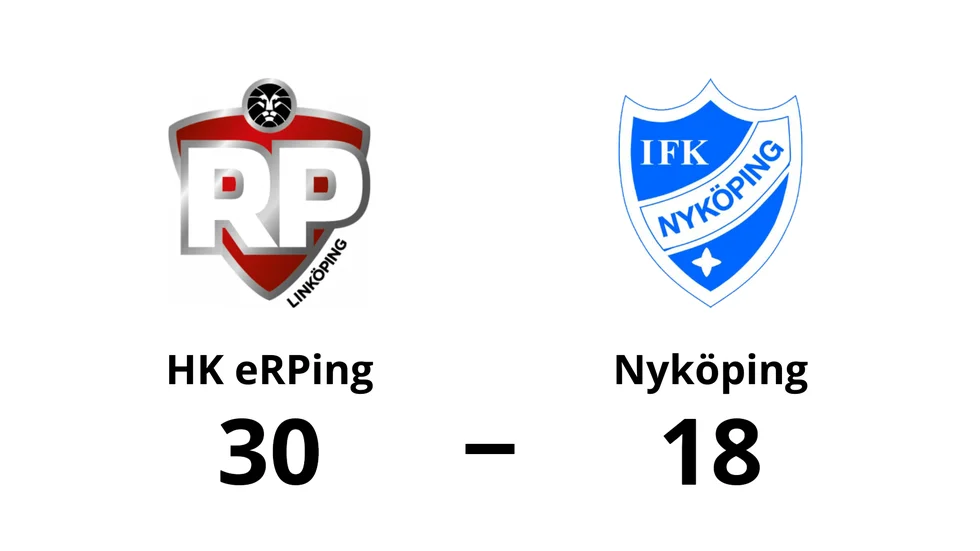 HK eRPing vann mot IFK Nyköping