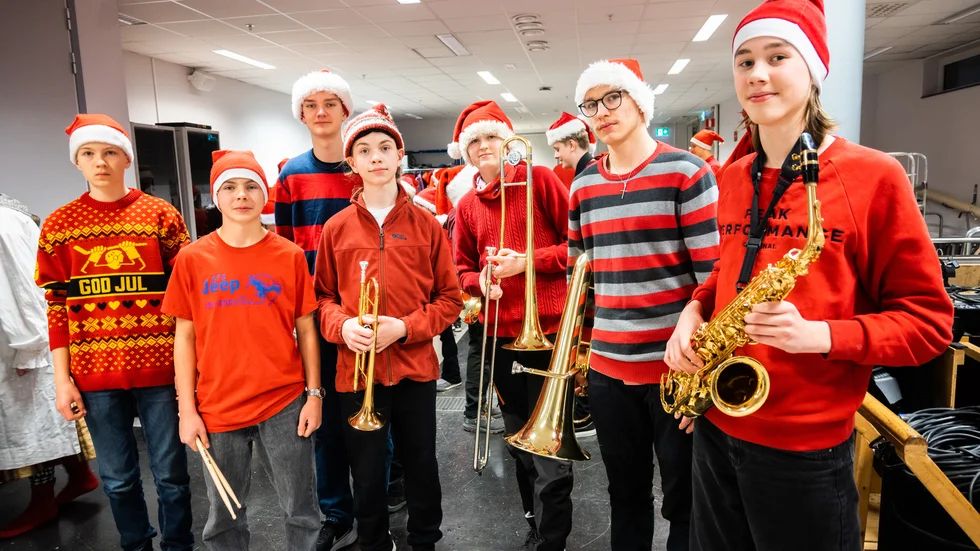 Arvid Johansson Morin, Love Rönnbäck, Arvid Paulin, Nils Sundberg, Nils Larsson, William Byström och Folke Danell är redo att kliva upp på scen i Kulturens hus.