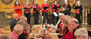 Trevligt julbord på Margretelund