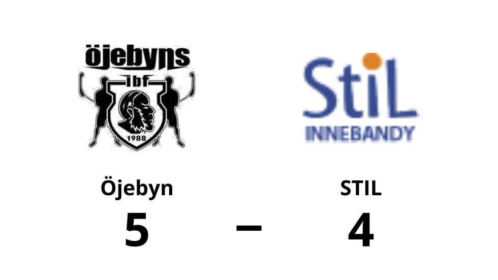 Öjebyns IBF vann mot StiL Innebandy