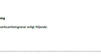 Skärmbild av tabell (not 2) i Mälardalstrafiks årsredovisning 2023