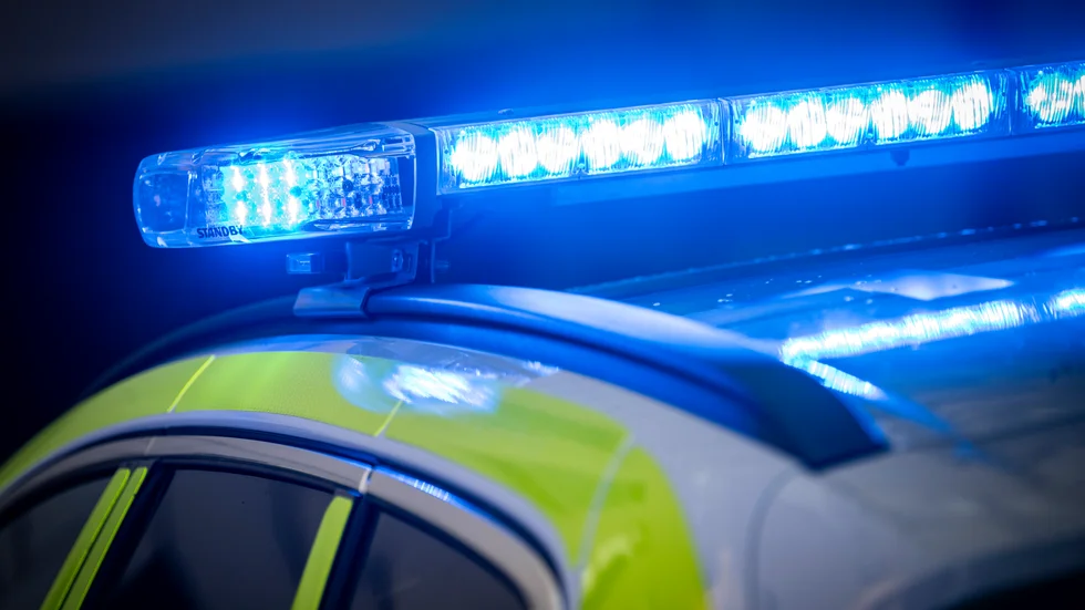 Polisen ska ha sökt efter en person, enligt uppgifter. Bilden är en genrebild.