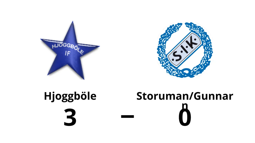 Hjoggböle IF vann mot Storuman/Gunnarn