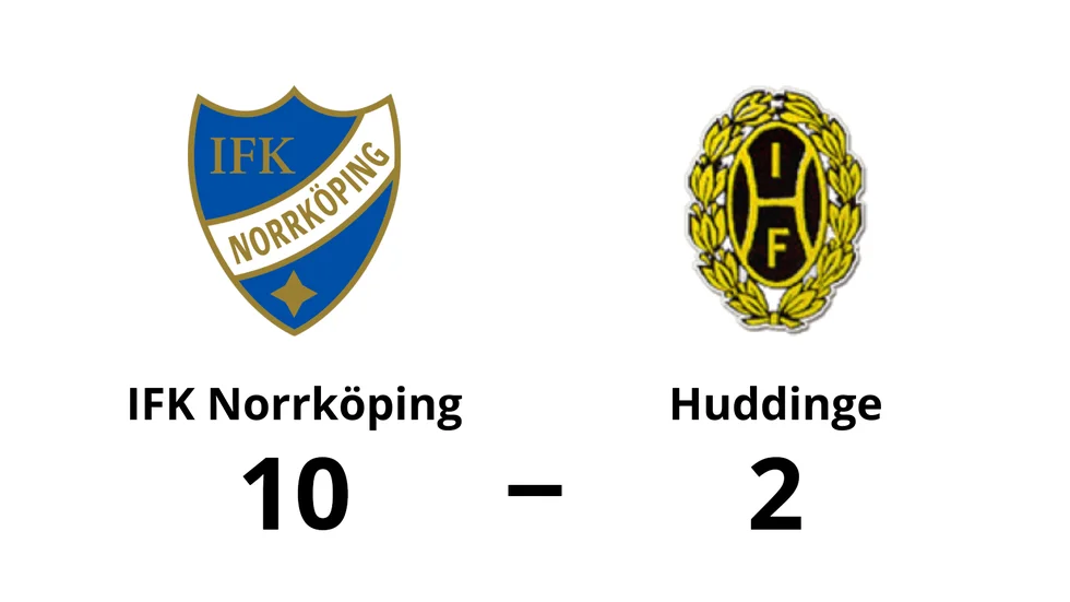 IFK Norrköping vann mot Huddinge IF