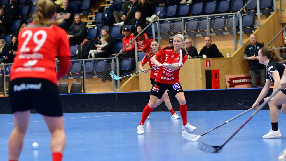 Anna Wijk blev Storvretahjälte när laget besegrade Växjö i SSL-kvalet efter förlängning. (Arkivbild)