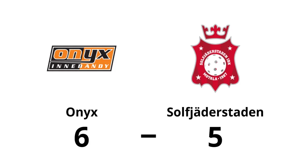 Onyx vann mot Solfjäderstaden IBF