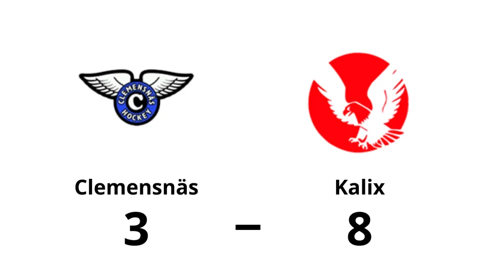 Clemensnäs HC förlorade mot Kalix HC