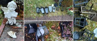 Gravar vandaliserade i Gamleby