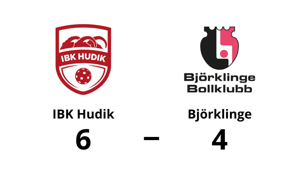 IBK Hudik vann mot Björklinge BK