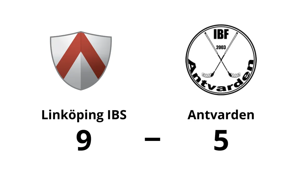 Linköpings IBS vann mot IBF Antvarden