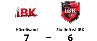 Härnösand för starka – Skellefteå IBK föll i förlängningen