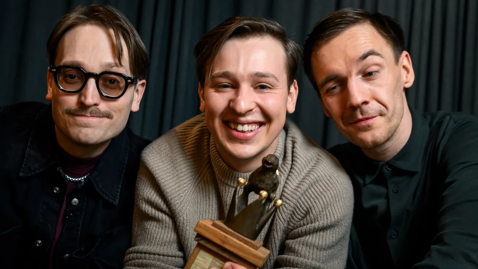 KAJ med Axel Åhman, Jakob Norrgård och Kevin Holmström