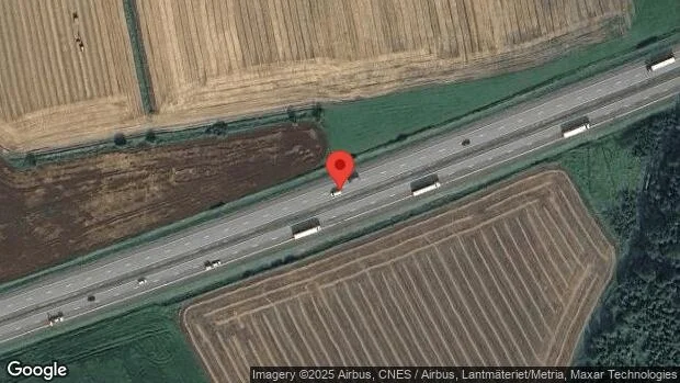 Stopp i trafiken efter bilbrand på E4