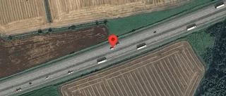 Stopp i trafiken efter bilbrand på E4