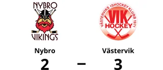 Västervik vann på bortaplan mot Nybro