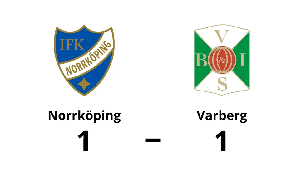 IFK Norrköping FK spelade lika mot Varbergs BoIS FC