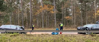 Medelålders man misstänkt efter olyckan på E22