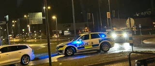 Påkörd person fördes till sjukhus