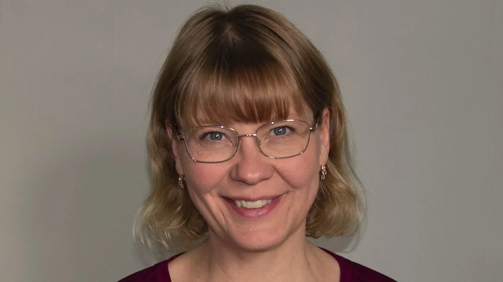 Lena Jarl är nyvald gruppledare för Liberalerna i Katrineholm. "Jag kommer från ett arbetarhem med föräldrar som var fabriksarbetare och lokalvårdare så det var inte så att jag hade Folkpartiet i blodet", säger hon.