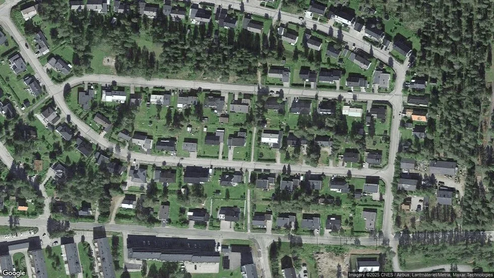 Området kring Curteliusvägen 21